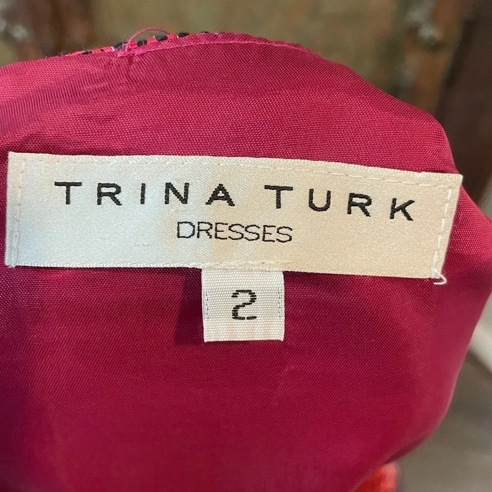 Trina Turk dress size 2 - Picture 4 of 7